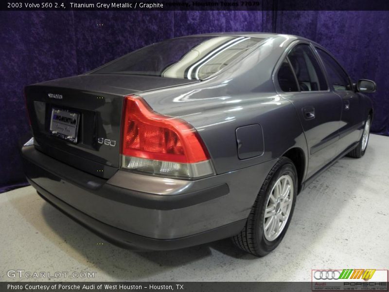 Titanium Grey Metallic / Graphite 2003 Volvo S60 2.4