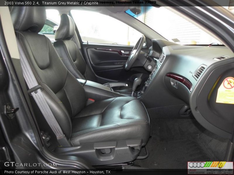 Titanium Grey Metallic / Graphite 2003 Volvo S60 2.4
