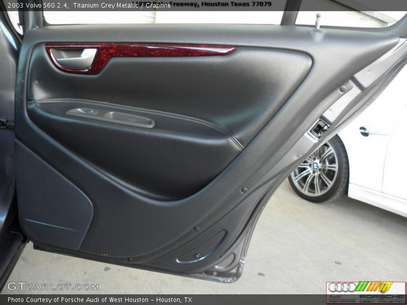 Titanium Grey Metallic / Graphite 2003 Volvo S60 2.4