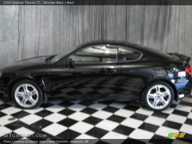 Obsidian Black / Black 2006 Hyundai Tiburon GT
