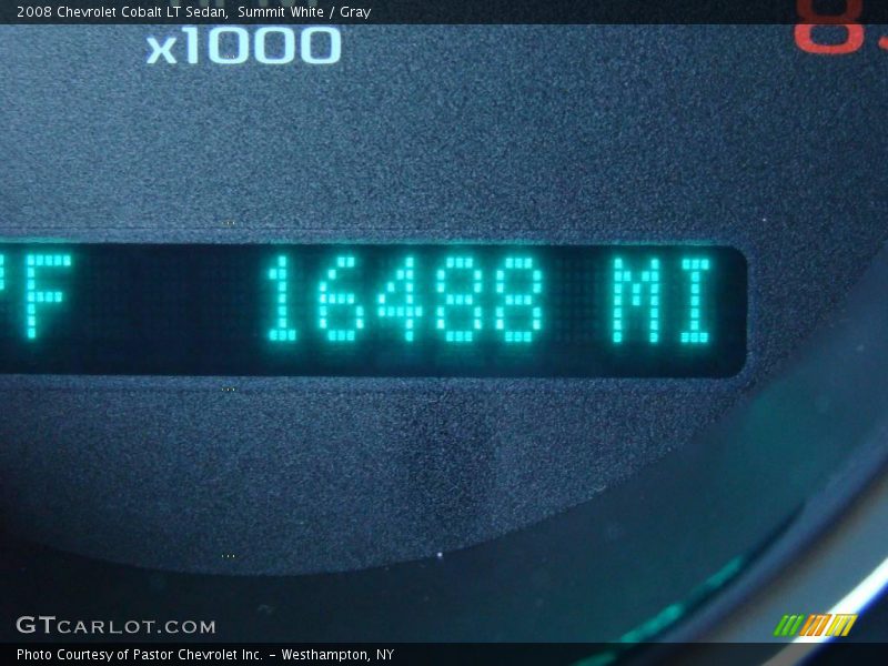 Summit White / Gray 2008 Chevrolet Cobalt LT Sedan