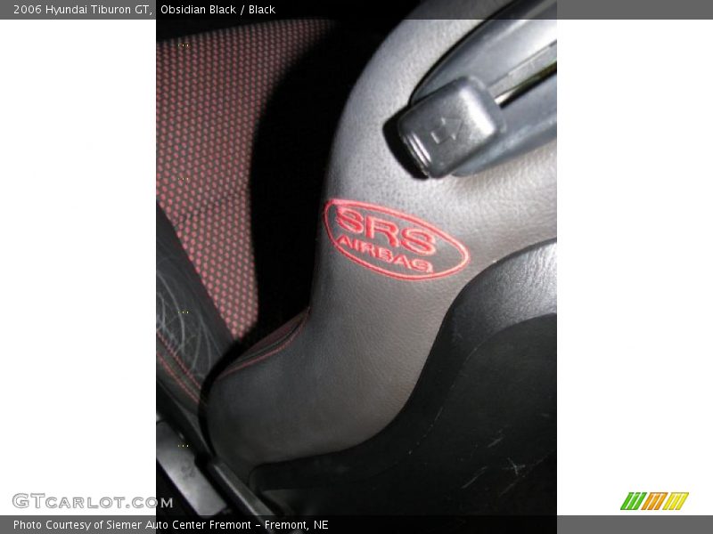 Obsidian Black / Black 2006 Hyundai Tiburon GT