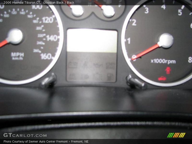 Obsidian Black / Black 2006 Hyundai Tiburon GT