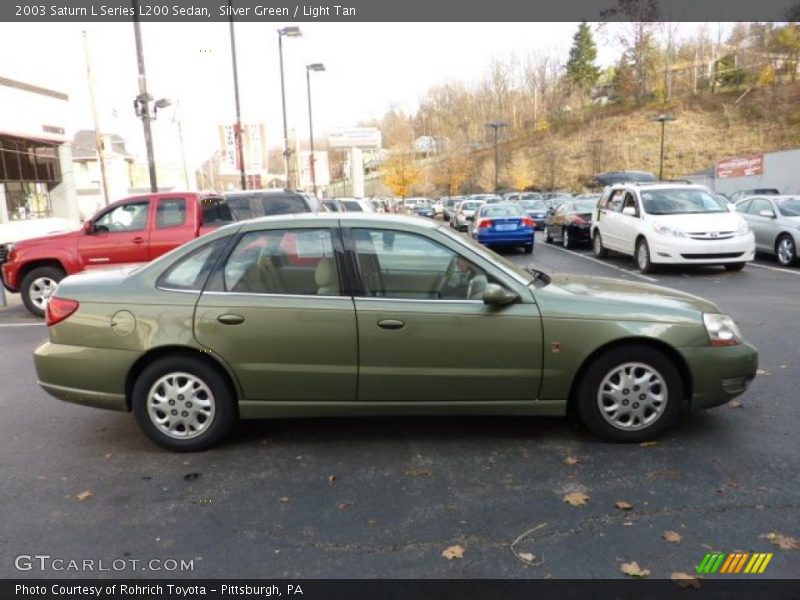 Silver Green / Light Tan 2003 Saturn L Series L200 Sedan
