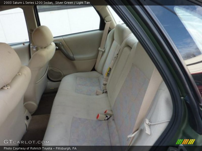 Silver Green / Light Tan 2003 Saturn L Series L200 Sedan