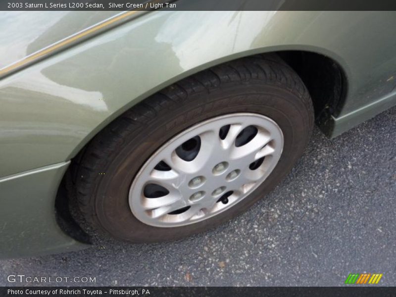 Silver Green / Light Tan 2003 Saturn L Series L200 Sedan