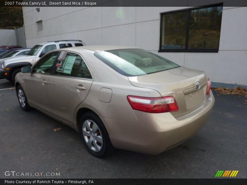 Desert Sand Mica / Bisque 2007 Toyota Camry LE