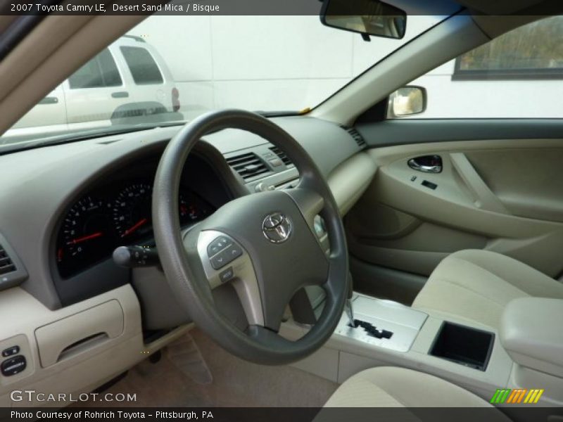 Desert Sand Mica / Bisque 2007 Toyota Camry LE