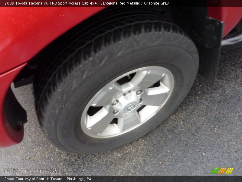 Barcelona Red Metallic / Graphite Gray 2009 Toyota Tacoma V6 TRD Sport Access Cab 4x4
