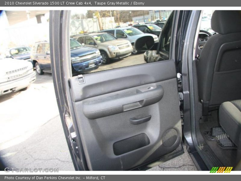 Taupe Gray Metallic / Ebony 2010 Chevrolet Silverado 1500 LT Crew Cab 4x4