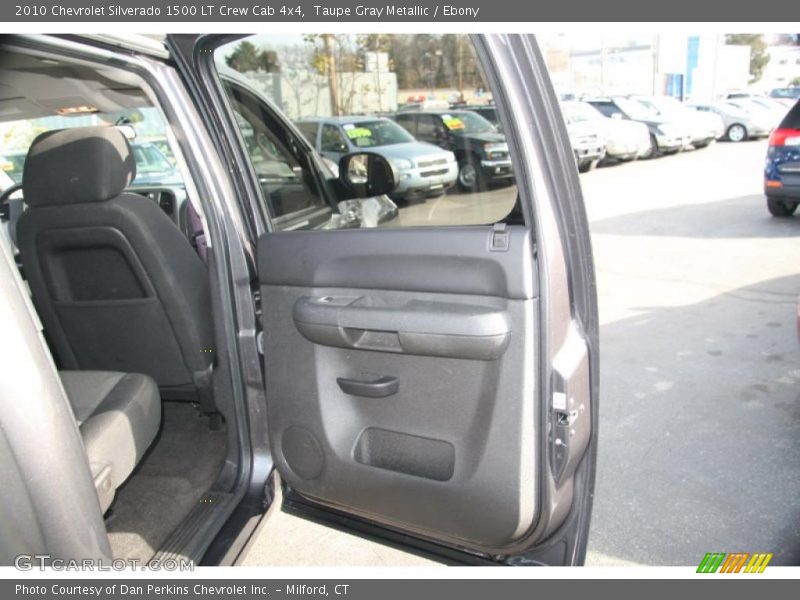 Taupe Gray Metallic / Ebony 2010 Chevrolet Silverado 1500 LT Crew Cab 4x4