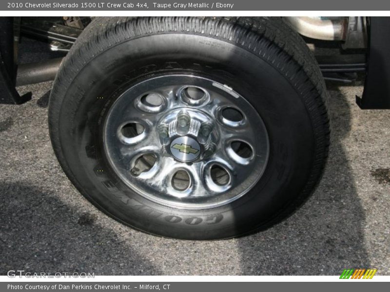 Taupe Gray Metallic / Ebony 2010 Chevrolet Silverado 1500 LT Crew Cab 4x4