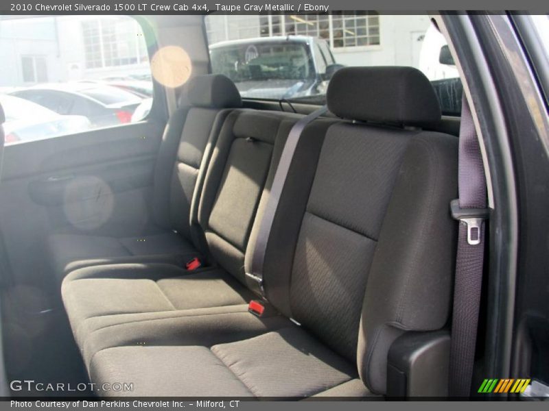 Taupe Gray Metallic / Ebony 2010 Chevrolet Silverado 1500 LT Crew Cab 4x4
