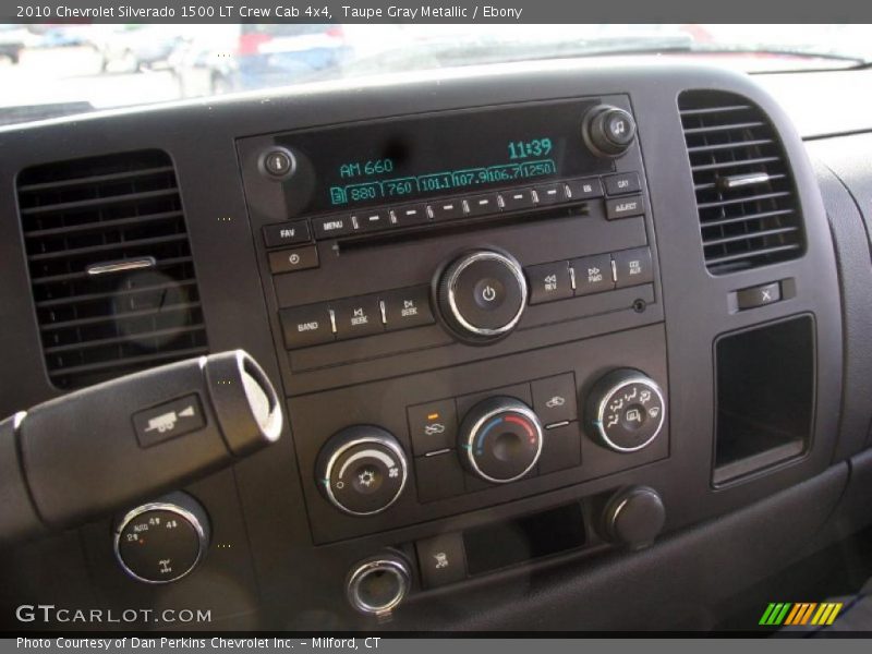 Taupe Gray Metallic / Ebony 2010 Chevrolet Silverado 1500 LT Crew Cab 4x4