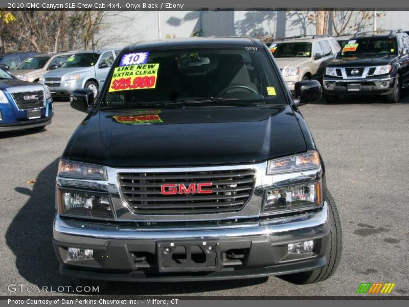 Onyx Black / Ebony 2010 GMC Canyon SLE Crew Cab 4x4