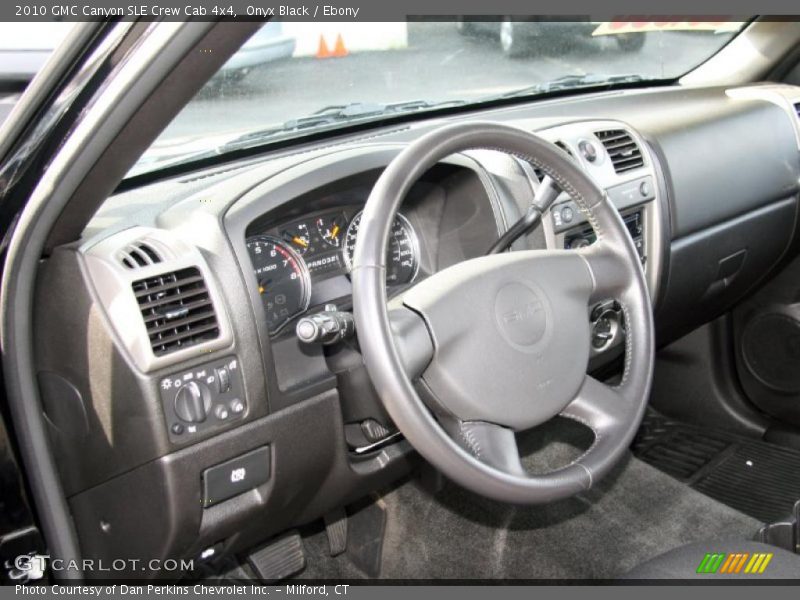 Onyx Black / Ebony 2010 GMC Canyon SLE Crew Cab 4x4