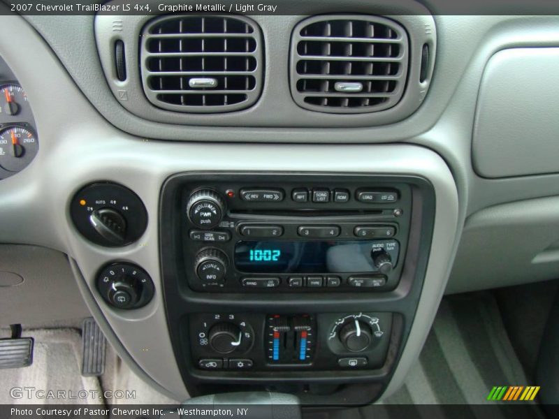 Graphite Metallic / Light Gray 2007 Chevrolet TrailBlazer LS 4x4