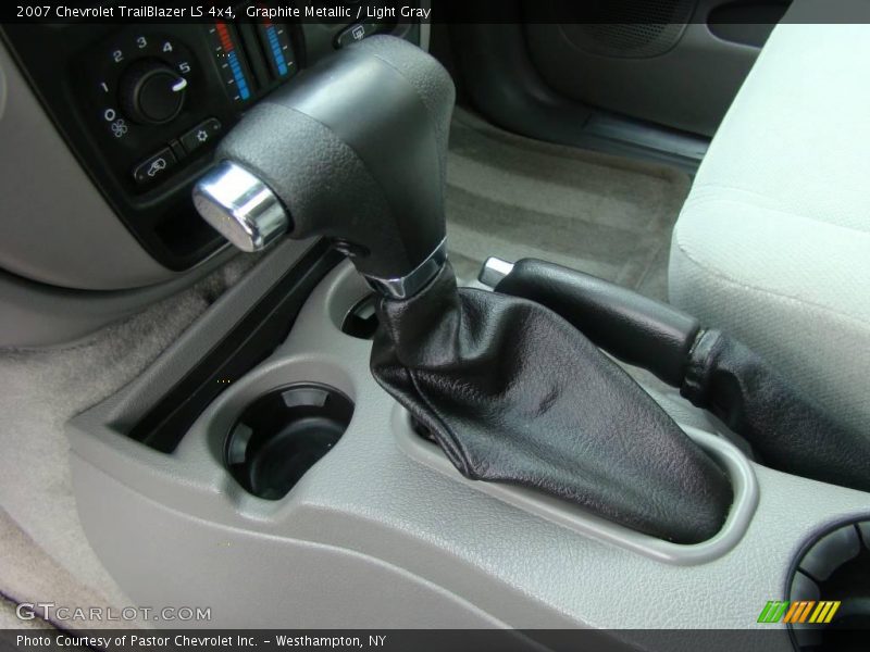 Graphite Metallic / Light Gray 2007 Chevrolet TrailBlazer LS 4x4
