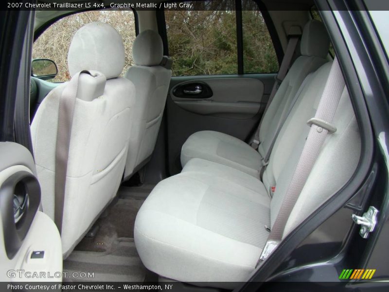Graphite Metallic / Light Gray 2007 Chevrolet TrailBlazer LS 4x4