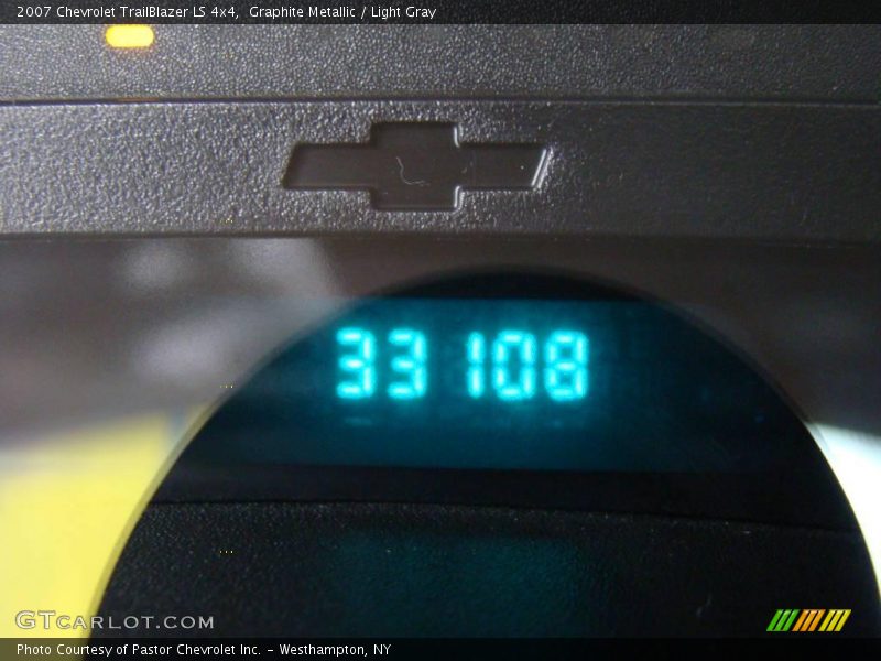 Graphite Metallic / Light Gray 2007 Chevrolet TrailBlazer LS 4x4