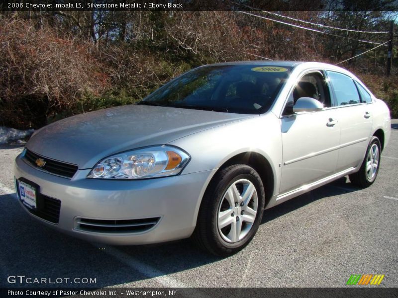 Silverstone Metallic / Ebony Black 2006 Chevrolet Impala LS