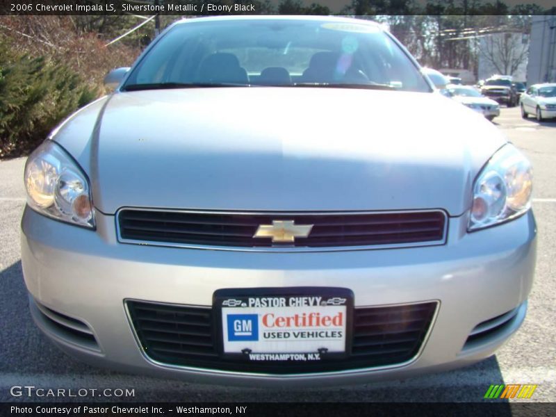 Silverstone Metallic / Ebony Black 2006 Chevrolet Impala LS