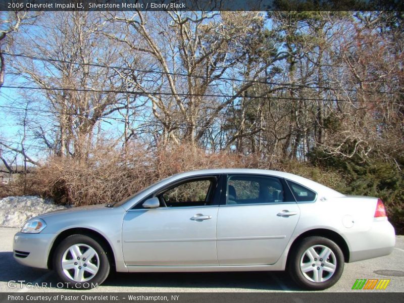 Silverstone Metallic / Ebony Black 2006 Chevrolet Impala LS