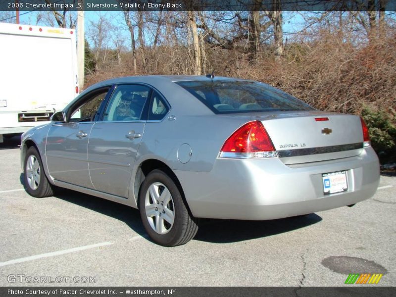 Silverstone Metallic / Ebony Black 2006 Chevrolet Impala LS