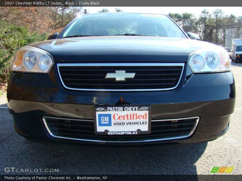 Black / Ebony Black 2007 Chevrolet Malibu LT Sedan