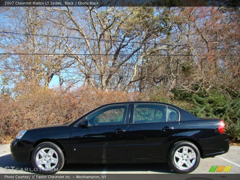 Black / Ebony Black 2007 Chevrolet Malibu LT Sedan