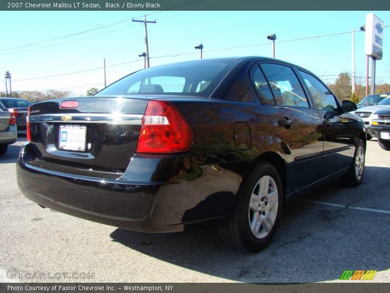 Black / Ebony Black 2007 Chevrolet Malibu LT Sedan