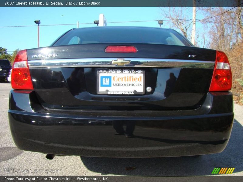 Black / Ebony Black 2007 Chevrolet Malibu LT Sedan
