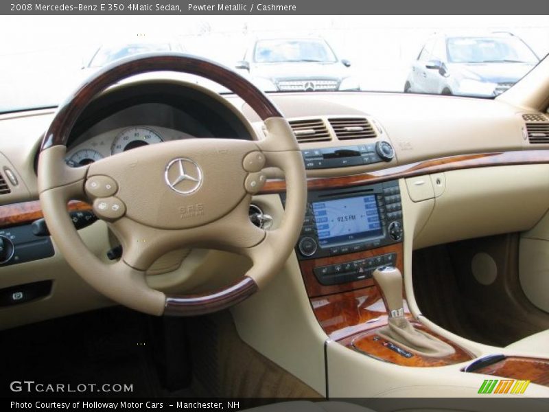 Pewter Metallic / Cashmere 2008 Mercedes-Benz E 350 4Matic Sedan