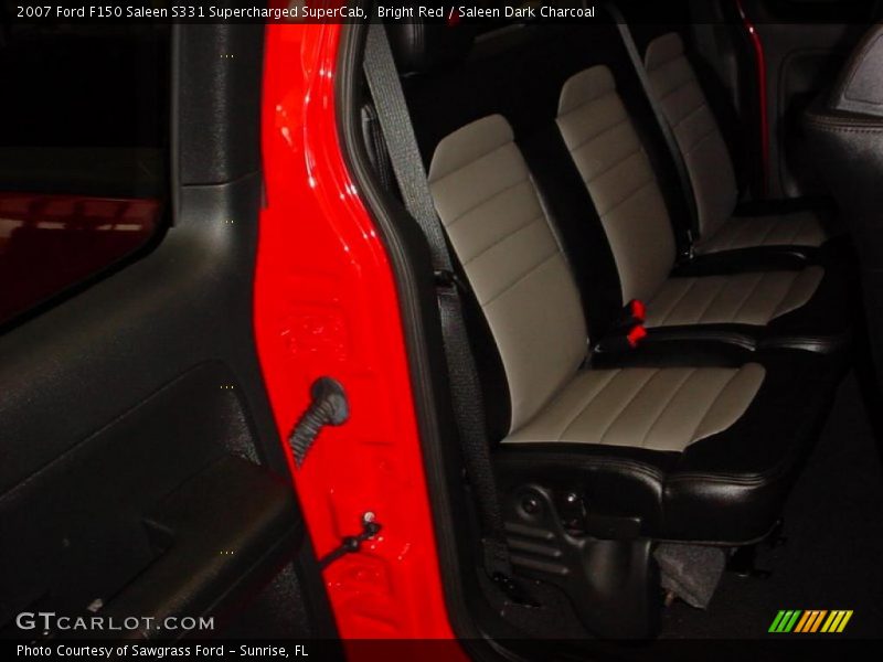  2007 F150 Saleen S331 Supercharged SuperCab Saleen Dark Charcoal Interior