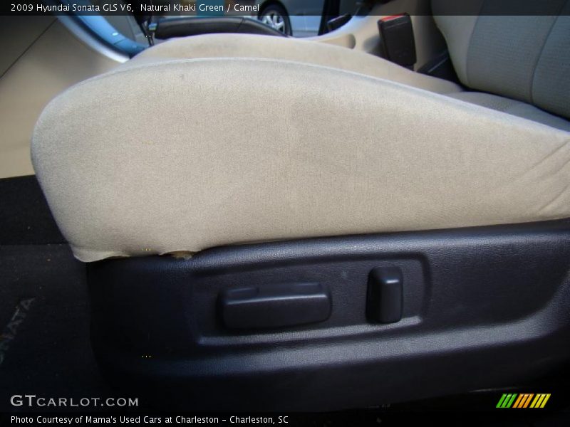 Natural Khaki Green / Camel 2009 Hyundai Sonata GLS V6
