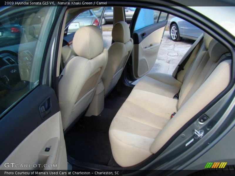 Natural Khaki Green / Camel 2009 Hyundai Sonata GLS V6