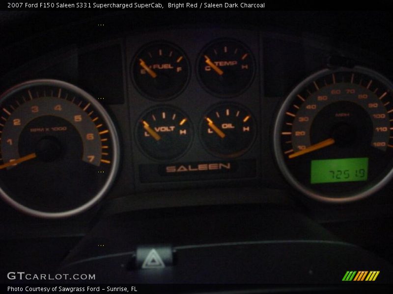  2007 F150 Saleen S331 Supercharged SuperCab Saleen S331 Supercharged SuperCab Gauges