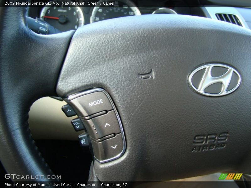 Natural Khaki Green / Camel 2009 Hyundai Sonata GLS V6