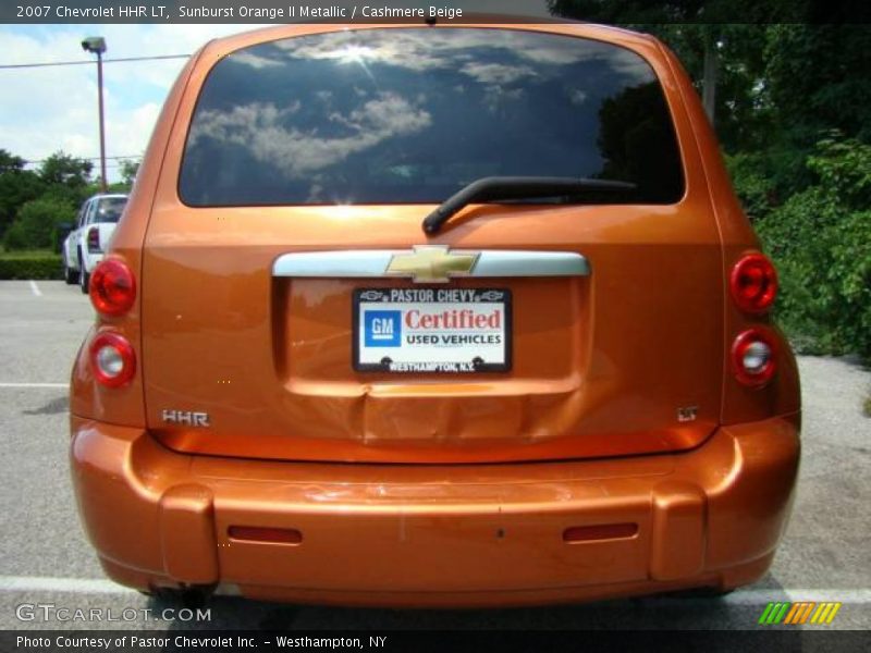 Sunburst Orange II Metallic / Cashmere Beige 2007 Chevrolet HHR LT