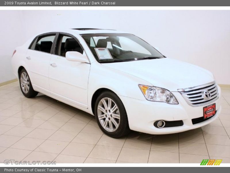 Blizzard White Pearl / Dark Charcoal 2009 Toyota Avalon Limited