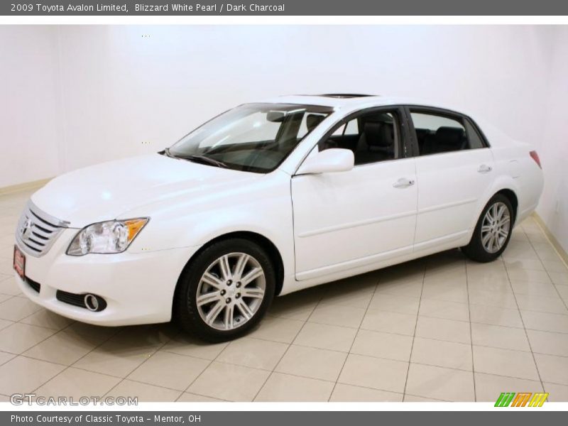 Blizzard White Pearl / Dark Charcoal 2009 Toyota Avalon Limited