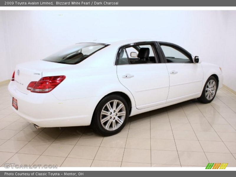 Blizzard White Pearl / Dark Charcoal 2009 Toyota Avalon Limited