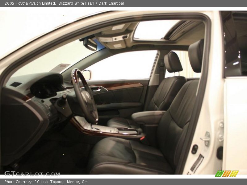 Blizzard White Pearl / Dark Charcoal 2009 Toyota Avalon Limited