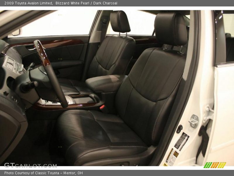 Blizzard White Pearl / Dark Charcoal 2009 Toyota Avalon Limited