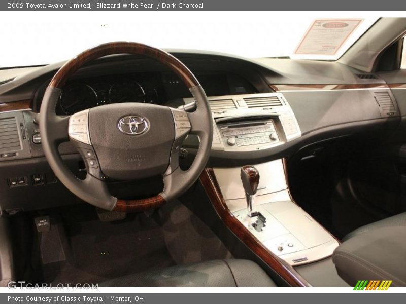 Blizzard White Pearl / Dark Charcoal 2009 Toyota Avalon Limited