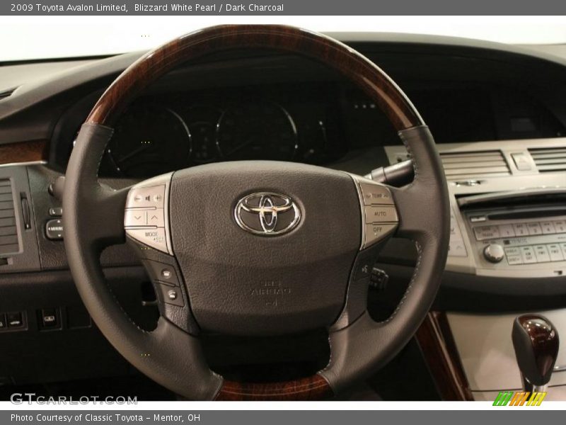 Blizzard White Pearl / Dark Charcoal 2009 Toyota Avalon Limited