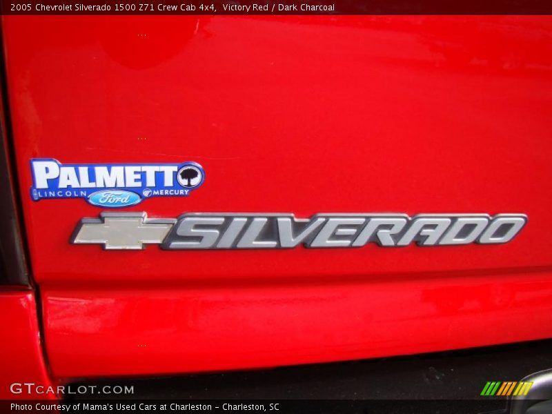Victory Red / Dark Charcoal 2005 Chevrolet Silverado 1500 Z71 Crew Cab 4x4
