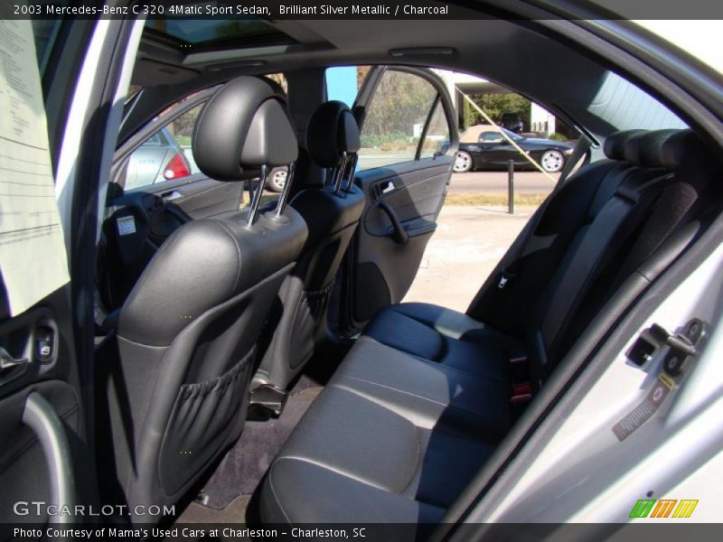 Brilliant Silver Metallic / Charcoal 2003 Mercedes-Benz C 320 4Matic Sport Sedan