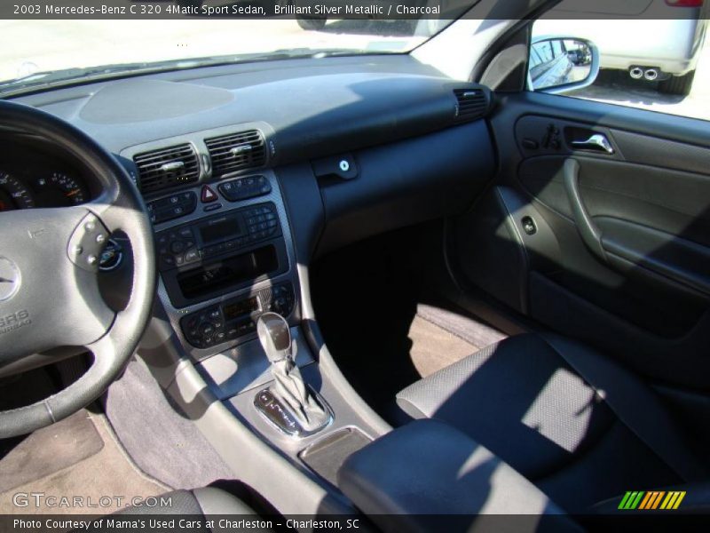 Brilliant Silver Metallic / Charcoal 2003 Mercedes-Benz C 320 4Matic Sport Sedan