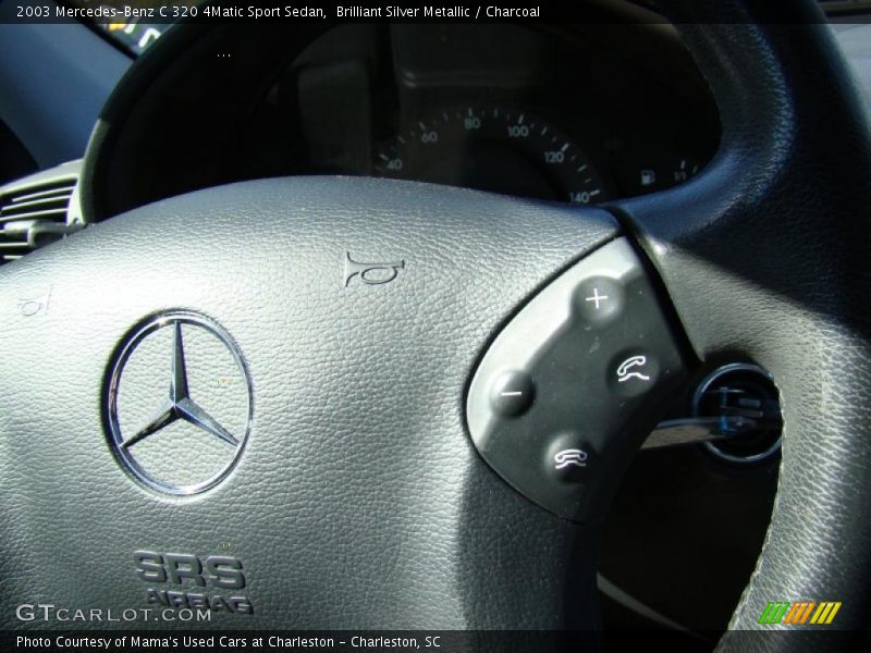 Brilliant Silver Metallic / Charcoal 2003 Mercedes-Benz C 320 4Matic Sport Sedan